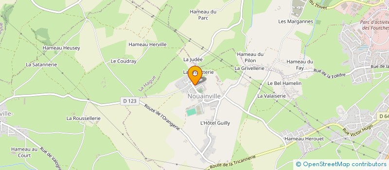 localisation de l'entreprise TRANSPORTS BOTTEY à NOUAINVILLE