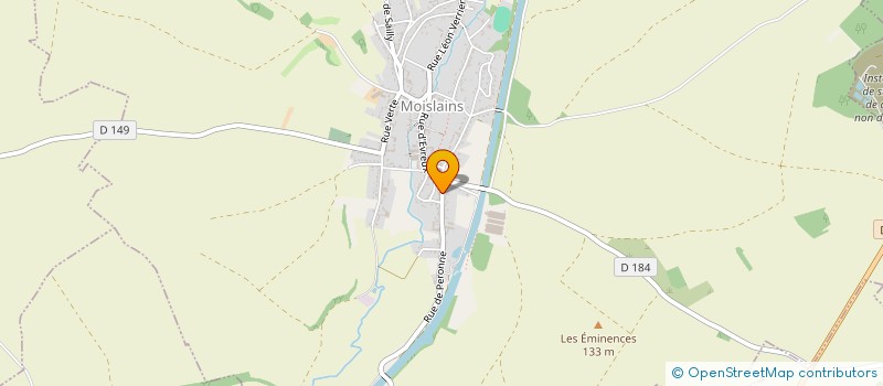 localisation de l'entreprise TRANSPORTS BOULAND  CARTIGNY