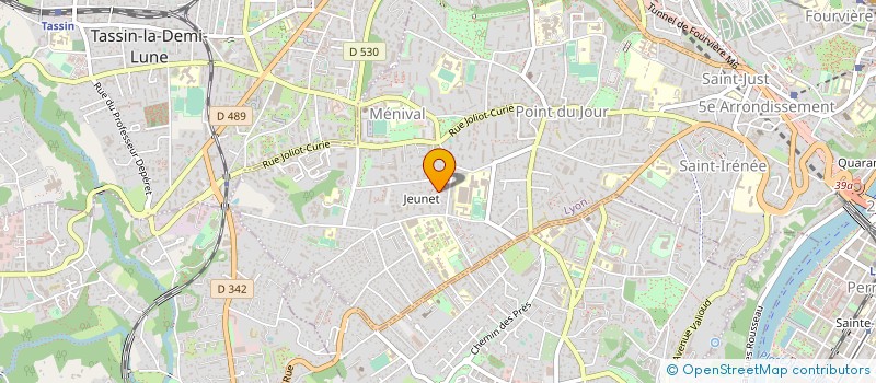 localisation de l'entreprise TRANSPORTS BOURBON à LYON
