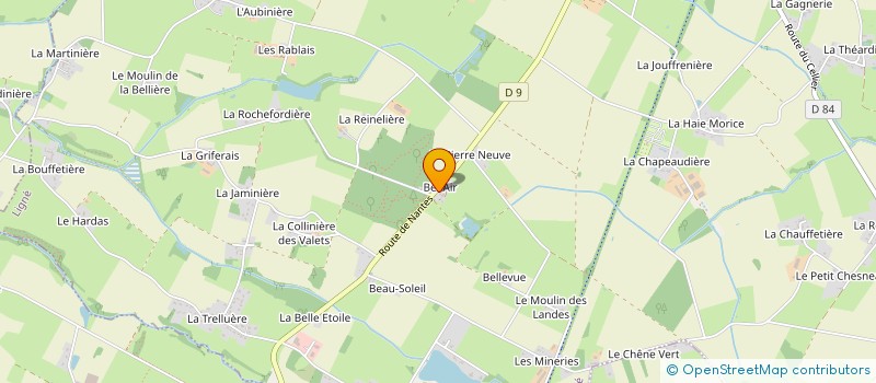 localisation de l'entreprise TRANSPORTS BOURE  SAINT-MARS-DU-DESERT