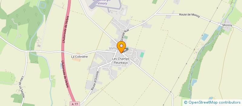 localisation de l'entreprise TRANSPORTS BOUSSARD à VIMORY