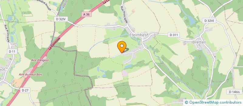 localisation de l'entreprise TRANSPORTS BOUTET  ETEIMBES