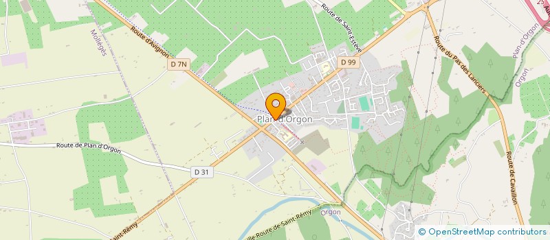localisation de l'entreprise TRANSPORTS BOUTRELLE à PLAN-D'ORGON