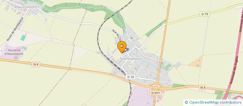 localisation de l'entreprise TRANSPORTS BRACONNIER  SOMMESOUS