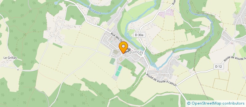 localisation de l'entreprise TRANSPORTS BRAULT à QUINCAY