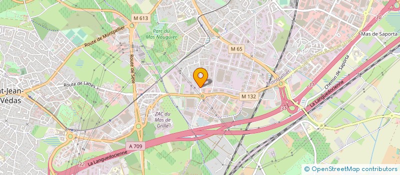 localisation de l'entreprise TRANSPORTS BREL à MONTPELLIER