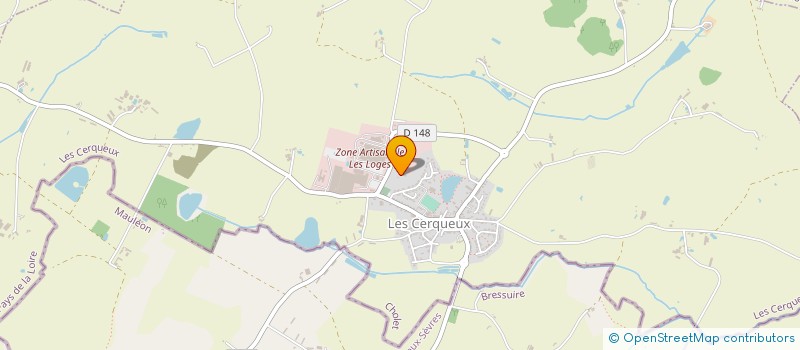 localisation de l'entreprise TRANSPORTS BREMOND à LES CERQUEUX