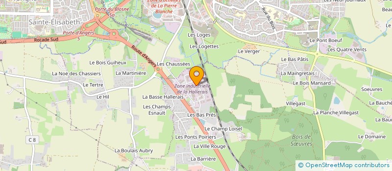 localisation de l'entreprise TRANSPORTS BRETAGNE DOMICILE  VERN-SUR-SEICHE