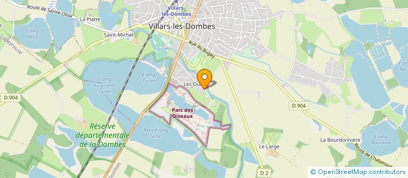 localisation de l'entreprise TRANSPORTS BREVET SAS à VILLARS-LES-DOMBES