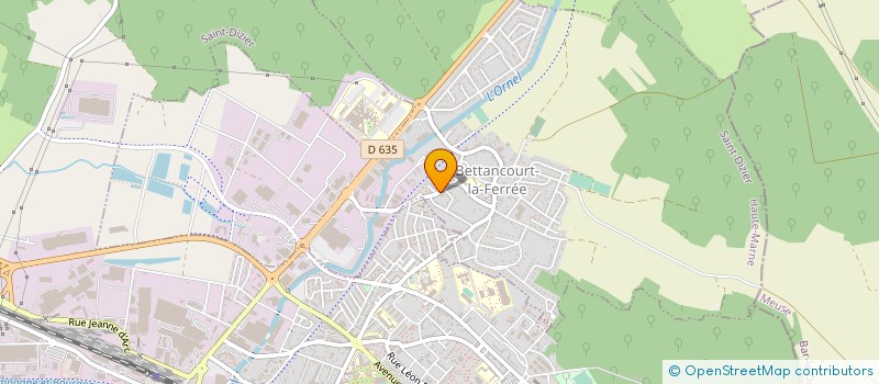 localisation de l'entreprise TRANSPORTS BRIARD GERARD à SAINT-DIZIER