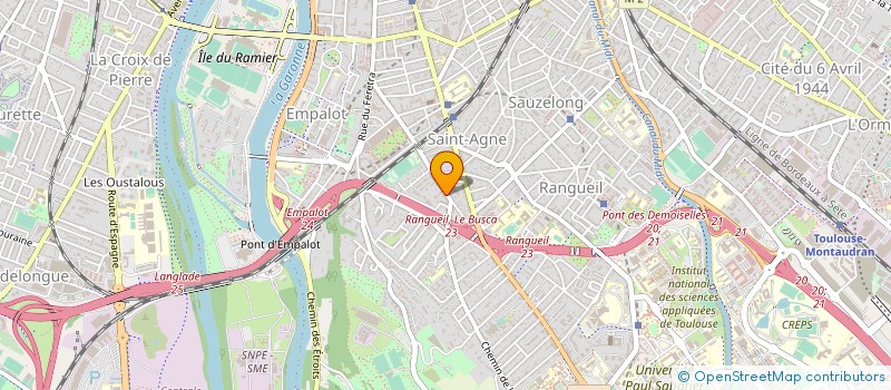 localisation de l'entreprise TRANSPORTS BRIAUT à TOULOUSE