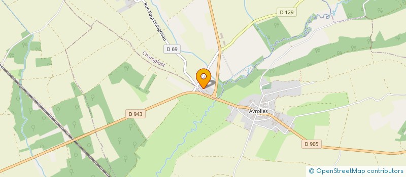 localisation de l'entreprise TRANSPORTS BRICE PERE ET FILS à CHAMPLOST