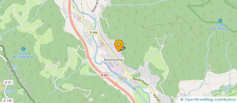 localisation de l'entreprise TRANSPORTS BRICE PHILIPPE  RUPT-SUR-MOSELLE