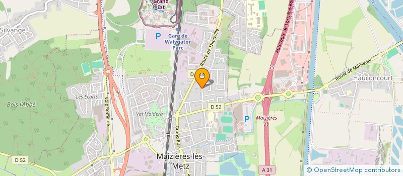 localisation de l'entreprise TRANSPORTS BRIGNIER PIERRE à MAIZIERES-LES-METZ