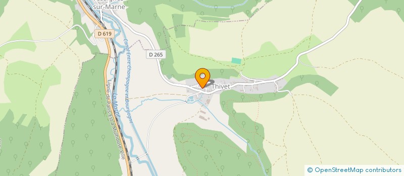 localisation de l'entreprise TRANSPORTS BRISBARE à THIVET