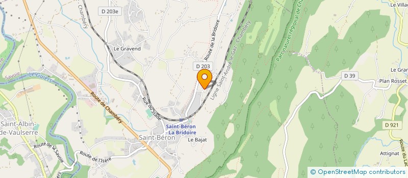 localisation de l'entreprise TRANSPORTS BROUILLARD à SAINT-BERON