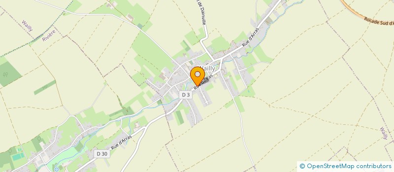 localisation de l'entreprise TRANSPORTS BRUNEL  WAILLY