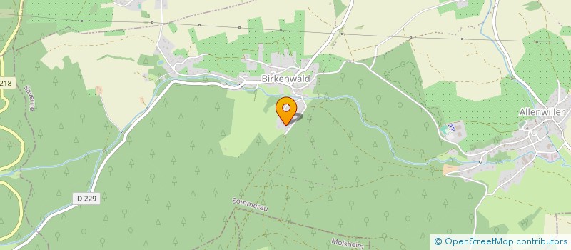 localisation de l'entreprise TRANSPORTS BRUNNER FRERES  SOMMERAU