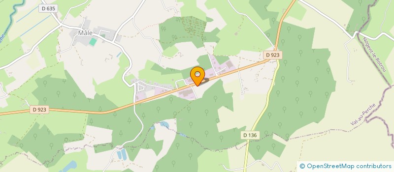 localisation de l'entreprise TRANSPORTS BRUNO LENFANT à VAL-AU-PERCHE