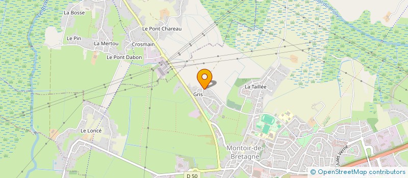 localisation de l'entreprise TRANSPORTS BURNEGAT à MONTOIR-DE-BRETAGNE