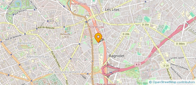 localisation de l'entreprise TRANSPORTS CAMILLA  PARIS