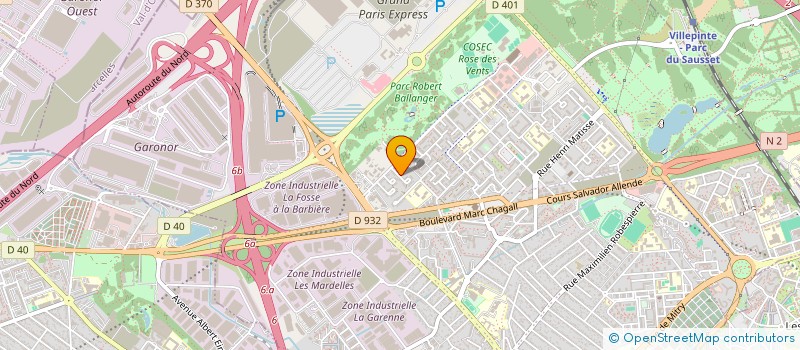 localisation de l'entreprise TRANSPORTS CAMU à AULNAY-SOUS-BOIS