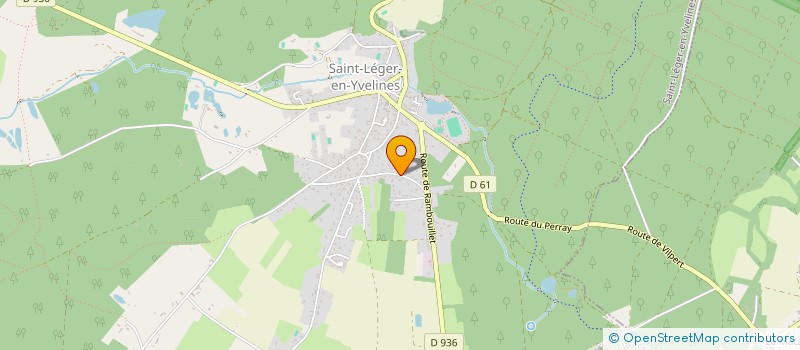 localisation de l'entreprise TRANSPORTS CANO à SAINT-LEGER-EN-YVELINES