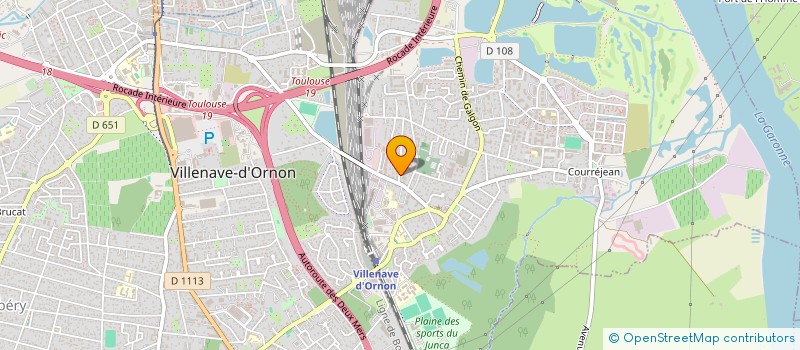 localisation de l'entreprise TRANSPORTS CAROLE CHATELET  CADILLAC-SUR-GARONNE