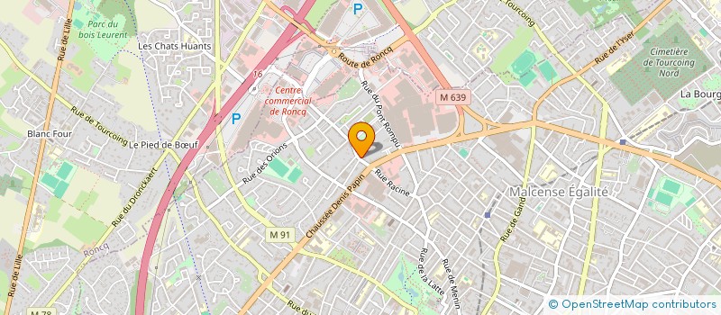 localisation de l'entreprise TRANSPORTS CATRIX  TOURCOING