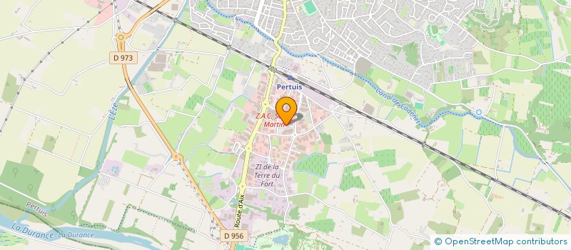 localisation de l'entreprise TRANSPORTS CAVAILLONNAIS à PERTUIS
