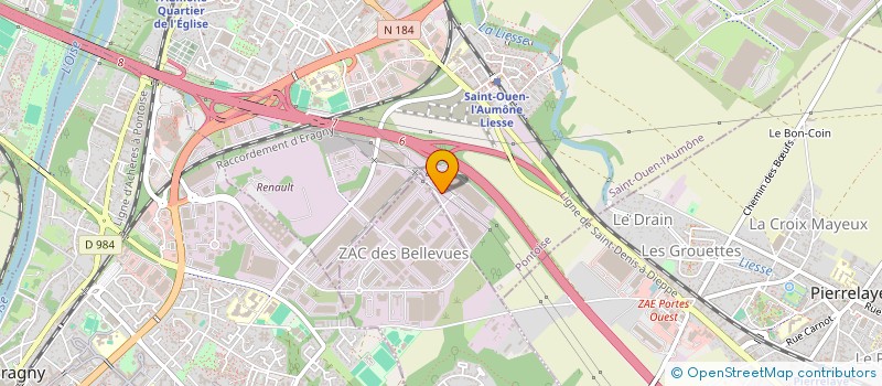 localisation de l'entreprise TRANSPORTS CBC EXPRESS à SAINT-OUEN-L'AUMONE