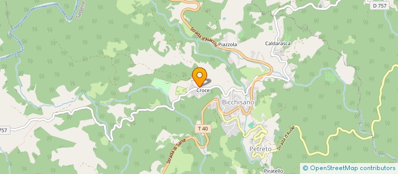 localisation de l'entreprise TRANSPORTS CESARI à MOCA-CROCE
