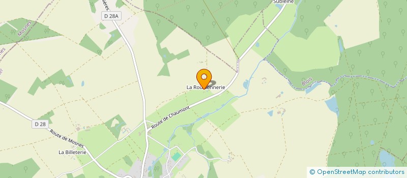 localisation de l'entreprise TRANSPORTS CHAPENOIRE  PONTLEVOY