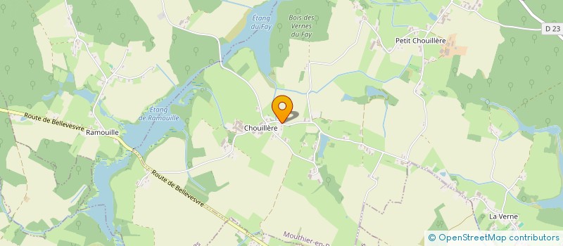 localisation de l'entreprise TRANSPORTS CHARBONNIERE  MOUTHIER-EN-BRESSE