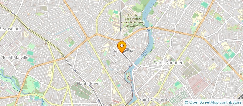 localisation de l'entreprise TRANSPORTS CHARLES DEHERGNE AFFRETEMENT à NANTES