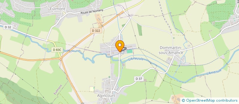 localisation de l'entreprise TRANSPORTS CHARLES THIS  DOMMARTIN-SOUS-AMANCE