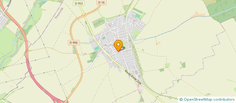 localisation de l'entreprise TRANSPORTS CHARY à AUMETZ