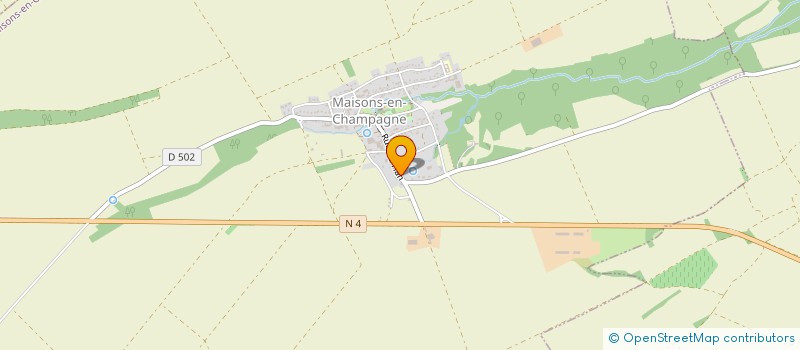localisation de l'entreprise TRANSPORTS CHEVALIER à MAISONS-EN-CHAMPAGNE