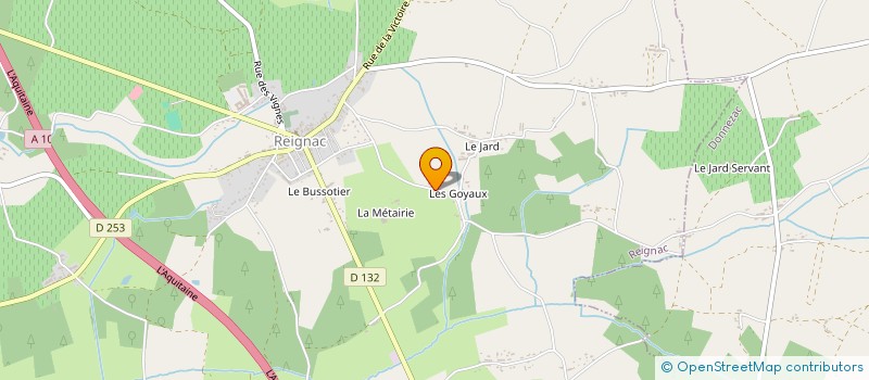 localisation de l'entreprise TRANSPORTS CHICHE à REIGNAC