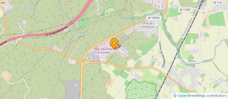 localisation de l'entreprise TRANSPORTS CHILA à VILLENEUVE-LES-MAGUELONE