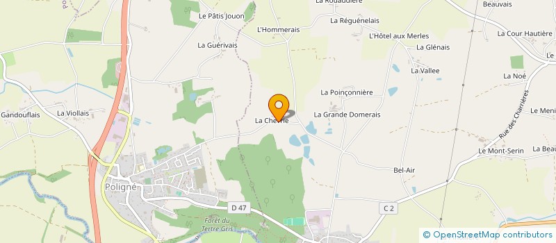 localisation de l'entreprise TRANSPORTS CHRISTOPHE BOURSIER  PANCE