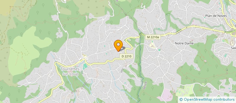 localisation de l'entreprise TRANSPORTS CIABAUT à TOURRETTES-SUR-LOUP