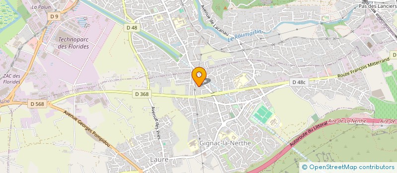 localisation de l'entreprise TRANSPORTS CL7 à GIGNAC-LA-NERTHE