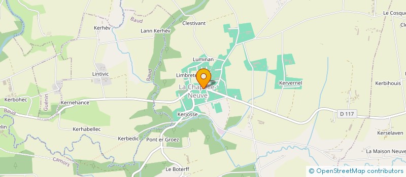 localisation de l'entreprise TRANSPORTS CLEQUIN SARL à LA CHAPELLE-NEUVE