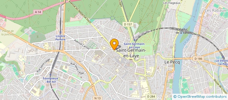 localisation de l'entreprise TRANSPORTS CO DEMENAGEMENTS à SAINT-GERMAIN-EN-LAYE