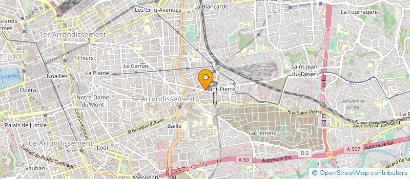 localisation de l'entreprise TRANSPORTS COBRA à MARSEILLE