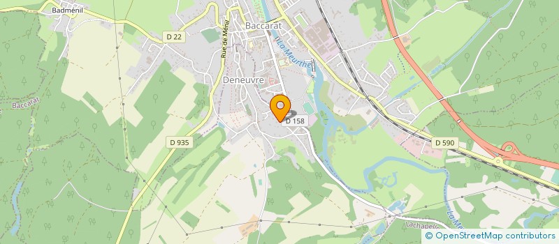 localisation de l'entreprise TRANSPORTS COLIN à DENEUVRE