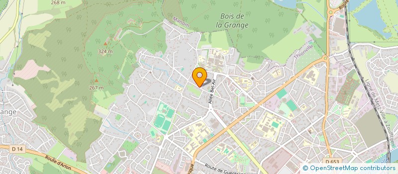 localisation de l'entreprise TRANSPORTS COLMAR SOTRALOR à THIONVILLE