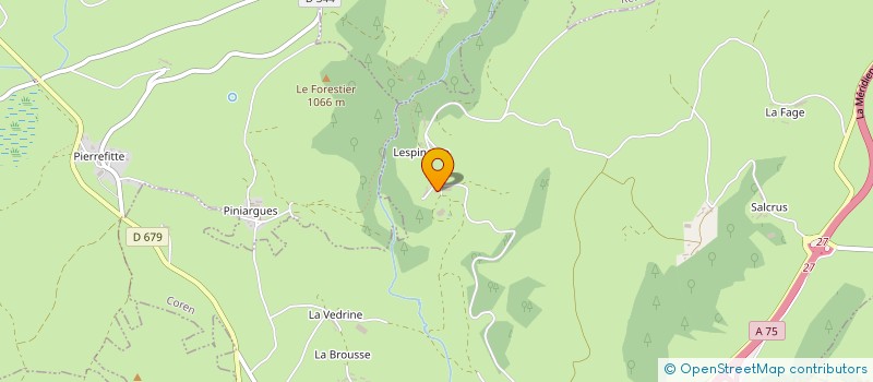 localisation de l'entreprise TRANSPORTS COMBES FREDERIC à COREN