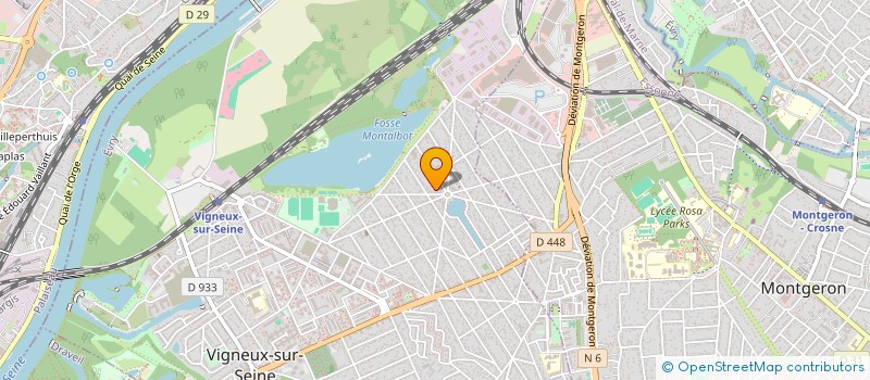 localisation de l'entreprise TRANSPORTS CONFORTS à VIGNEUX-SUR-SEINE